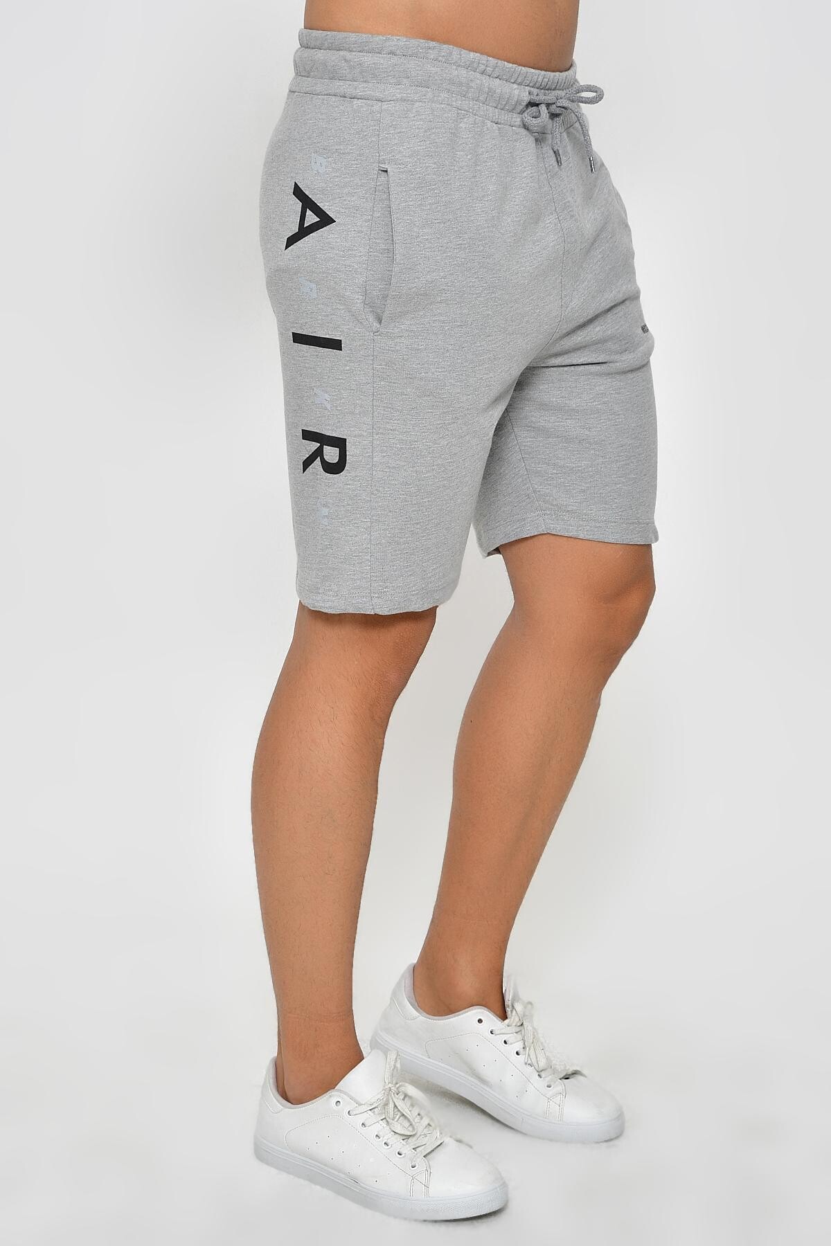 Süperlife Erkek Slim Fit Air Brooklyn Basklı Şort SPR 2020Y09
