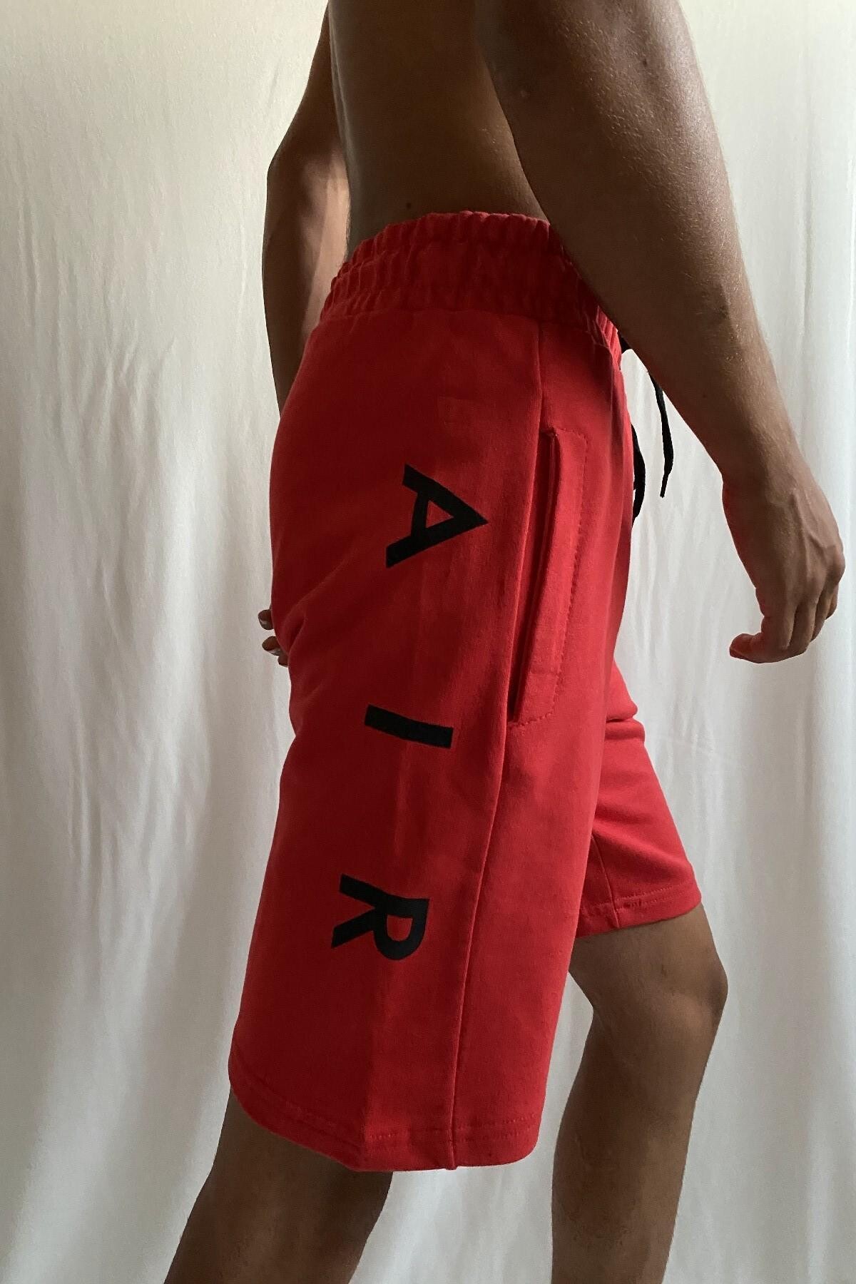 Süperlife Erkek Slim Fit Air Brooklyn Basklı Şort SPR 2020Y09