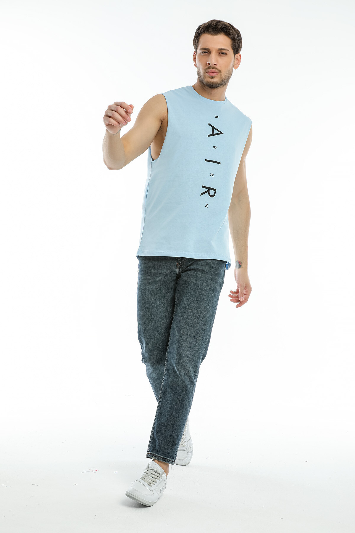 Süperlife Erkek Bisiklet Yaka Standart &Regular Fit Tişort SPR21Y05