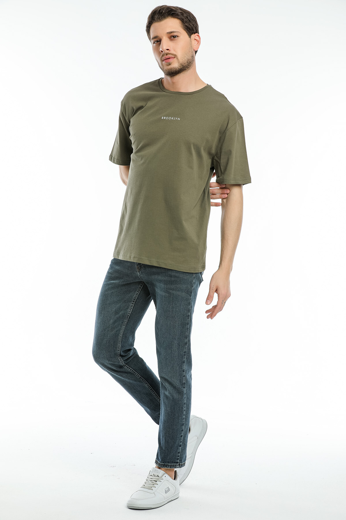 Süperlife Erkek Bisiklet Yaka Standart &Regular Fit SPR21Y27