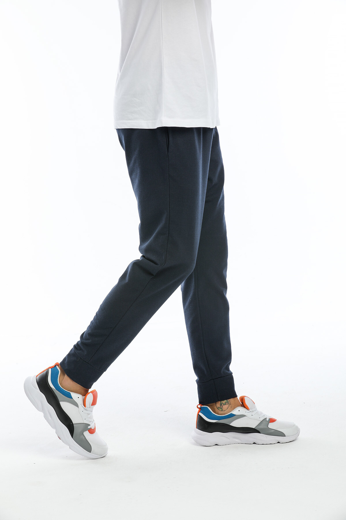 Süperlife Erkek Regular Fit Brooklyn K.Nakışlı İnce Eşofman Altı SPR151