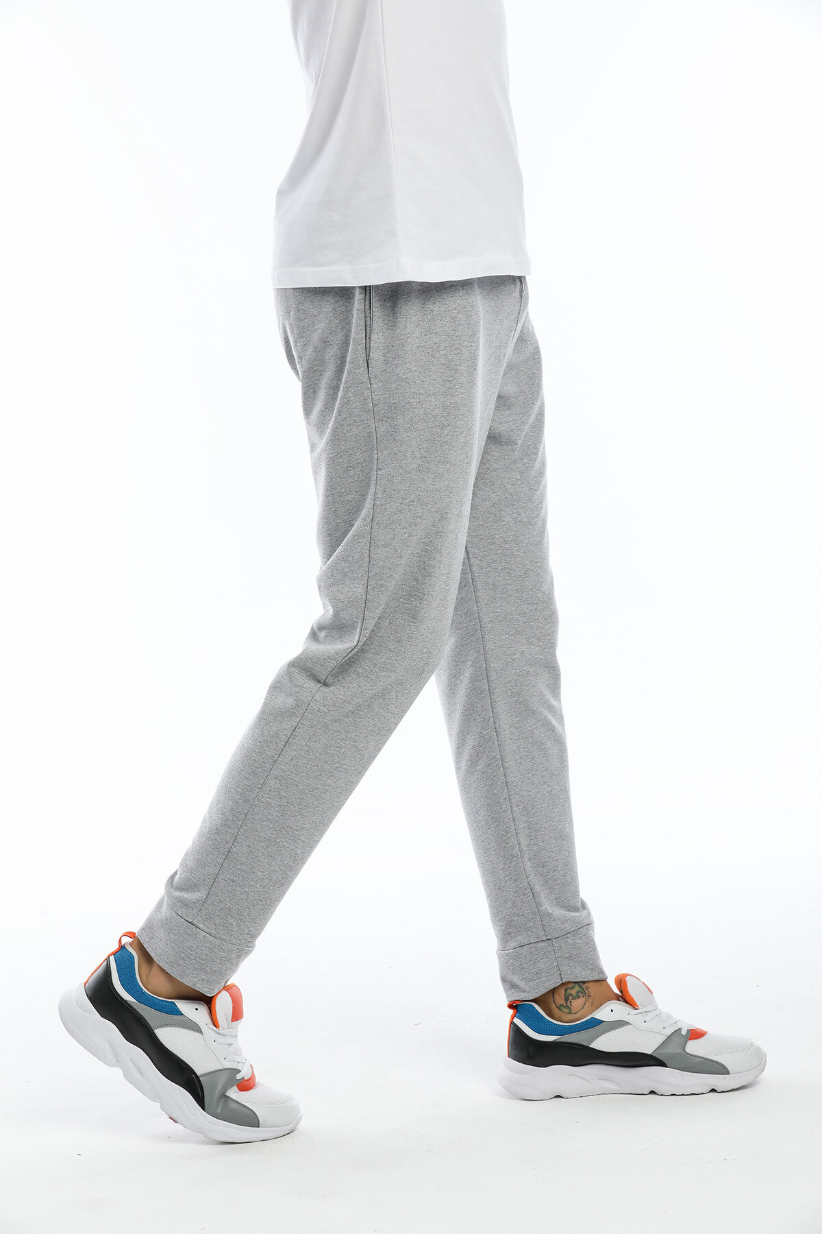 Süperlife Erkek Regular Fit Brooklyn K.Nakışlı İnce Eşofman Altı SPR151