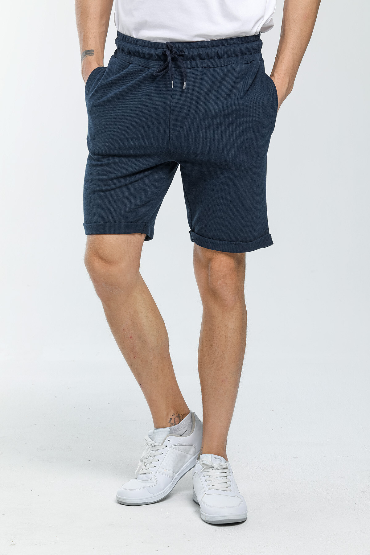 Süperlife Erkek Regular Fit Duble Paça Şort SPR21Y51