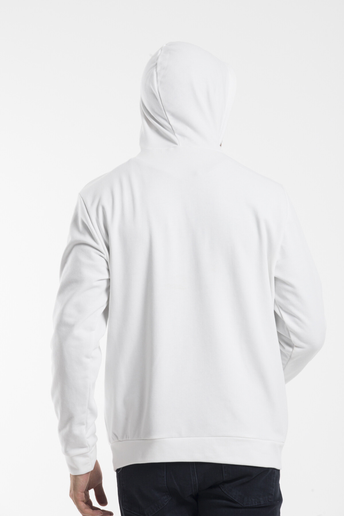 Süperlife Erkek Kapşonlu Regular Fit İnce Sweatshirt SPR 20K55