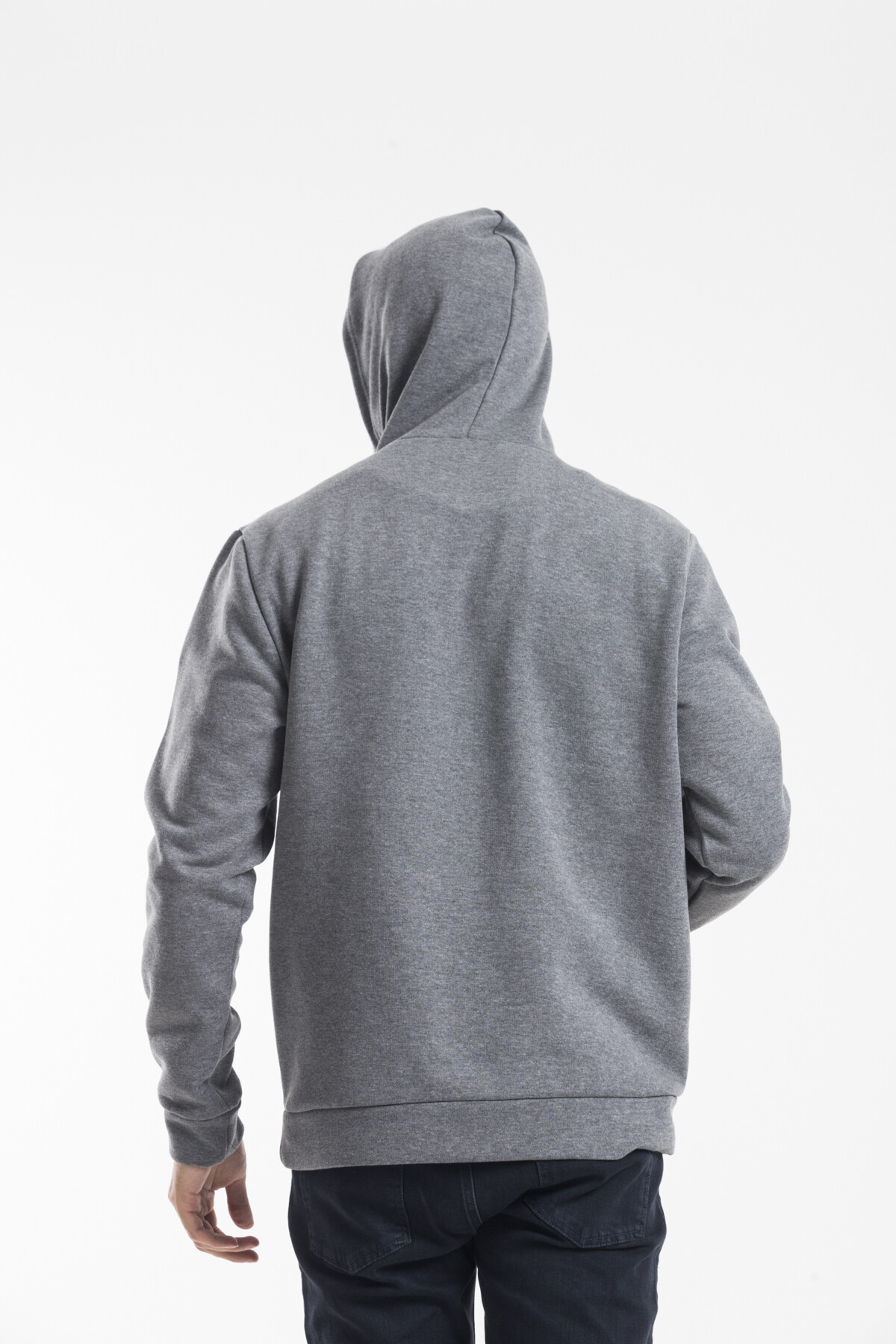 Süperlife Erkek Kapşonlu Regular Fit İnce Sweatshirt SPR 20K55