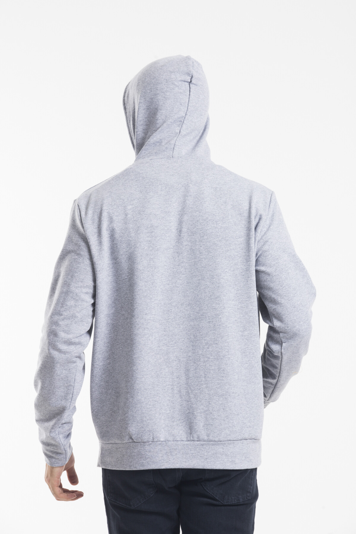 Süperlife Erkek Kapşonlu Regular Fit İnce Sweatshirt SPR 20K55