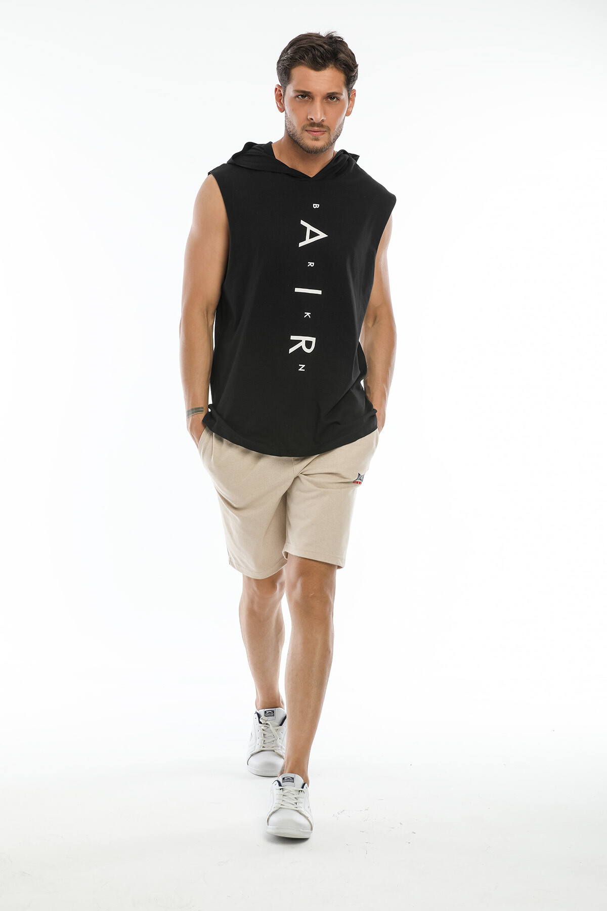 Süperlife Erkek Regular Fit Nakışlı Brooklyn Şort SPR21Y57