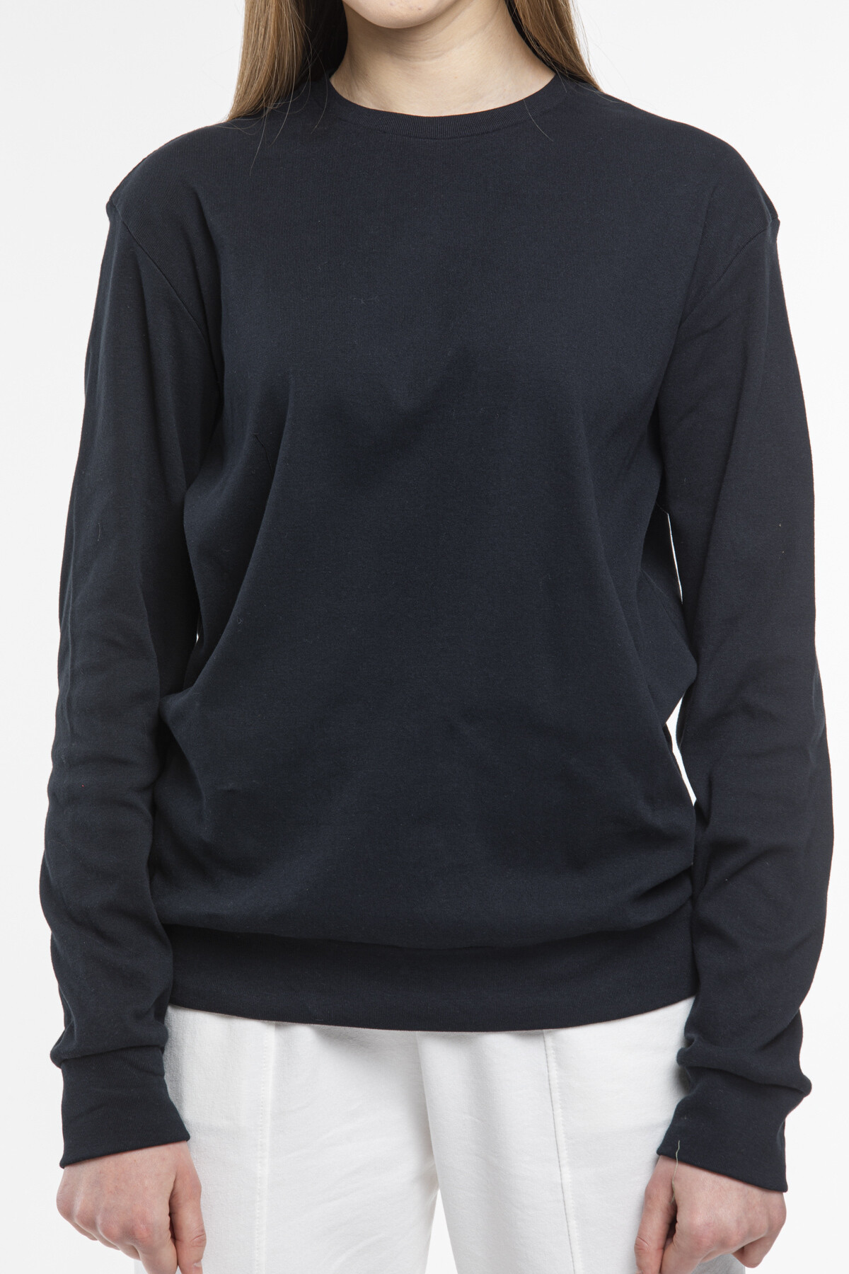 Süperlife Kadın Bisiklet Yaka Regular Fit Sweatshirt spr21k17
