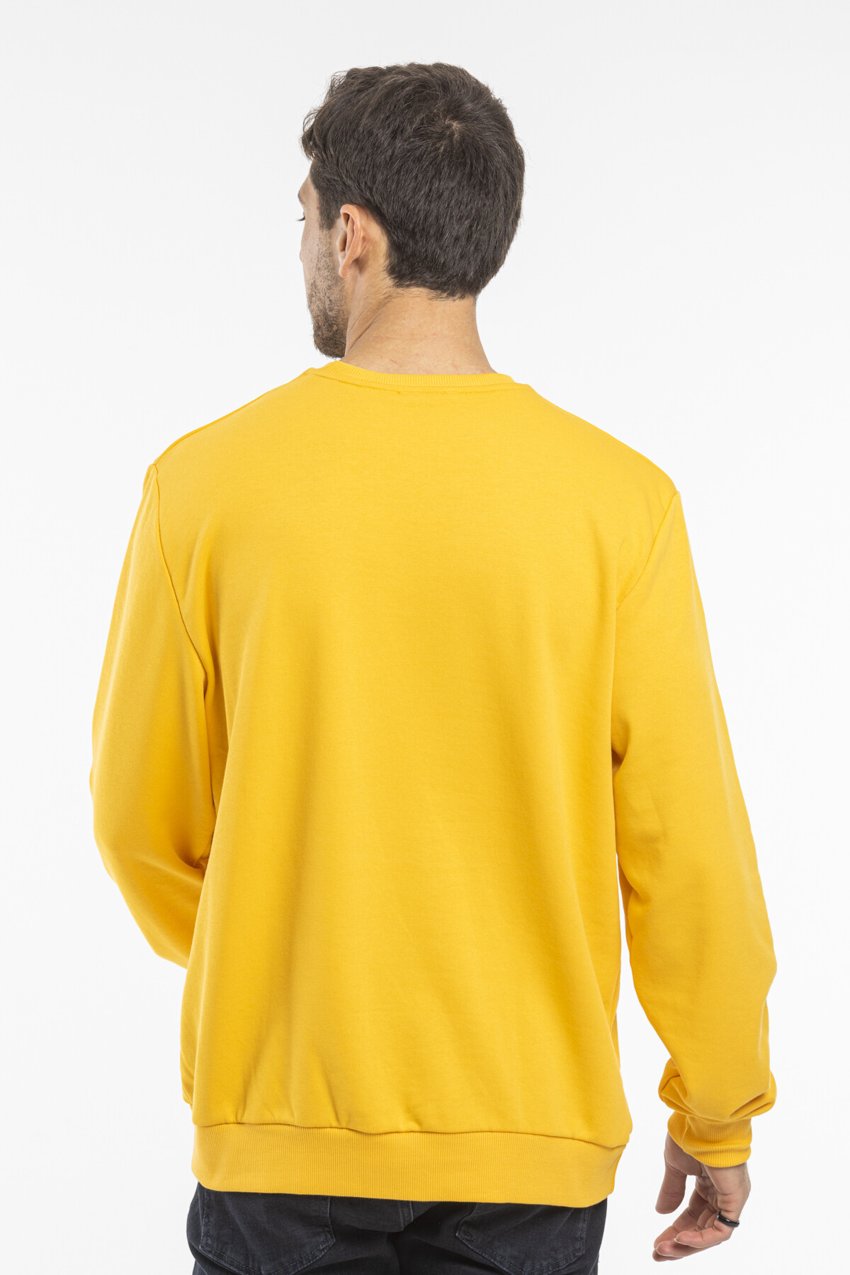 Süperlife Erkek Bisiklet Yaka Regular Fit İnce Sweatshirt SPR 20K30