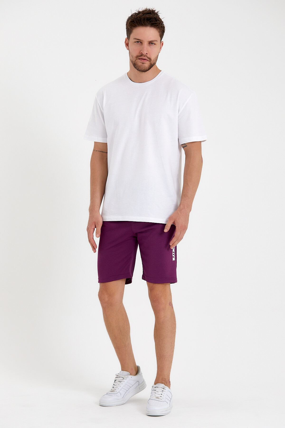 Süperlife Erkek Regular Fit Brooklyn Baskılı Şort SPR 208 
