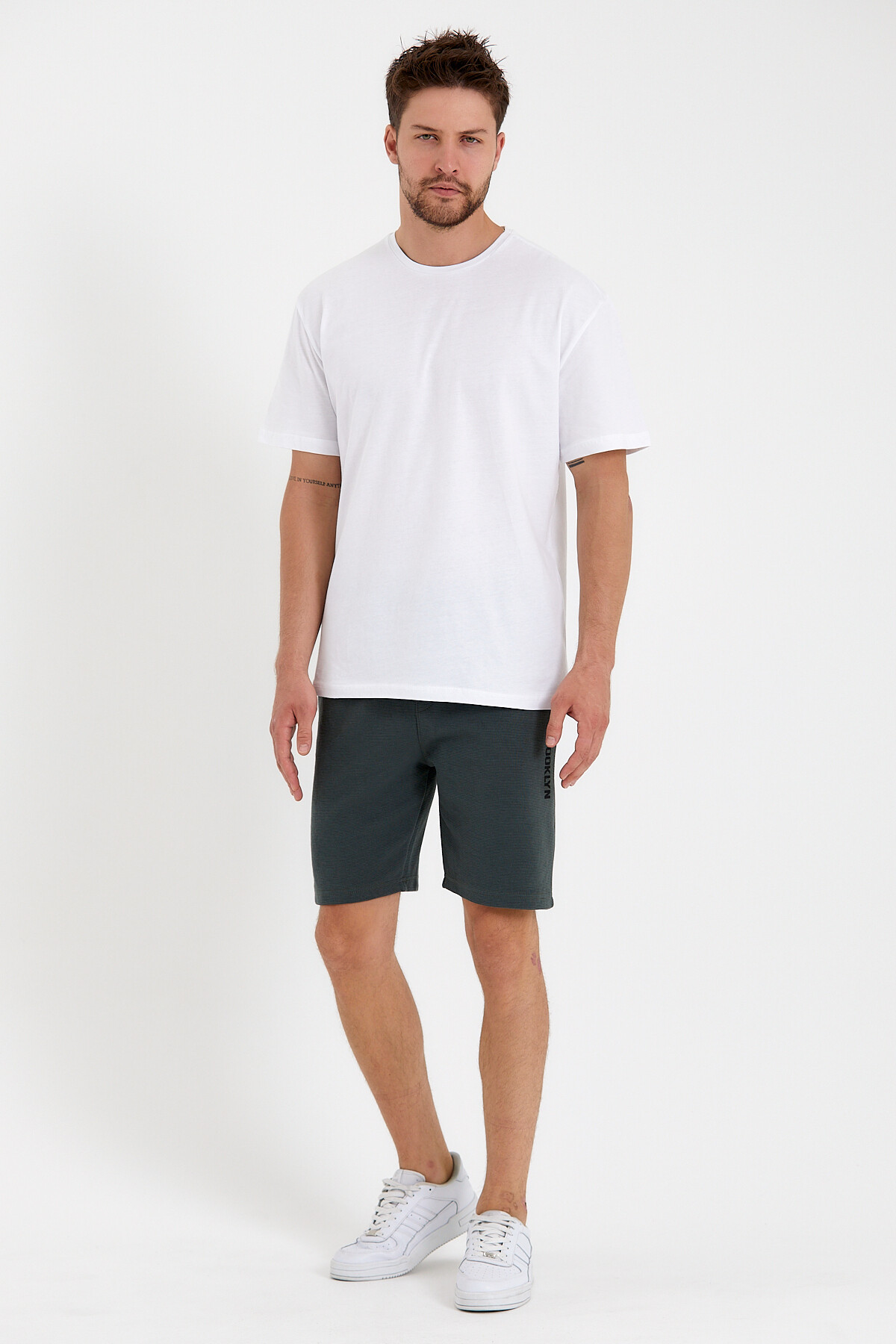 Süperlife Erkek Regular Fit Brooklyn Baskılı Şort SPR 208 