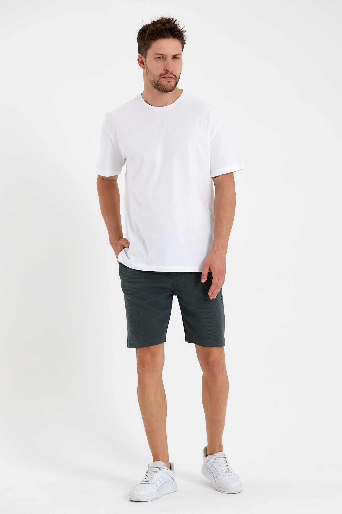 Süperlife Erkek Regular Fit Brooklyn Baskılı Şort SPR 208 