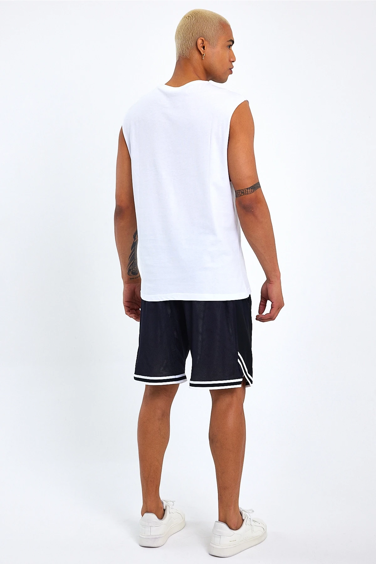 Süperlife Erkek Bisiklet Yaka Regular Fit Brooklyn Baskılı  Tişört SPR22TS122