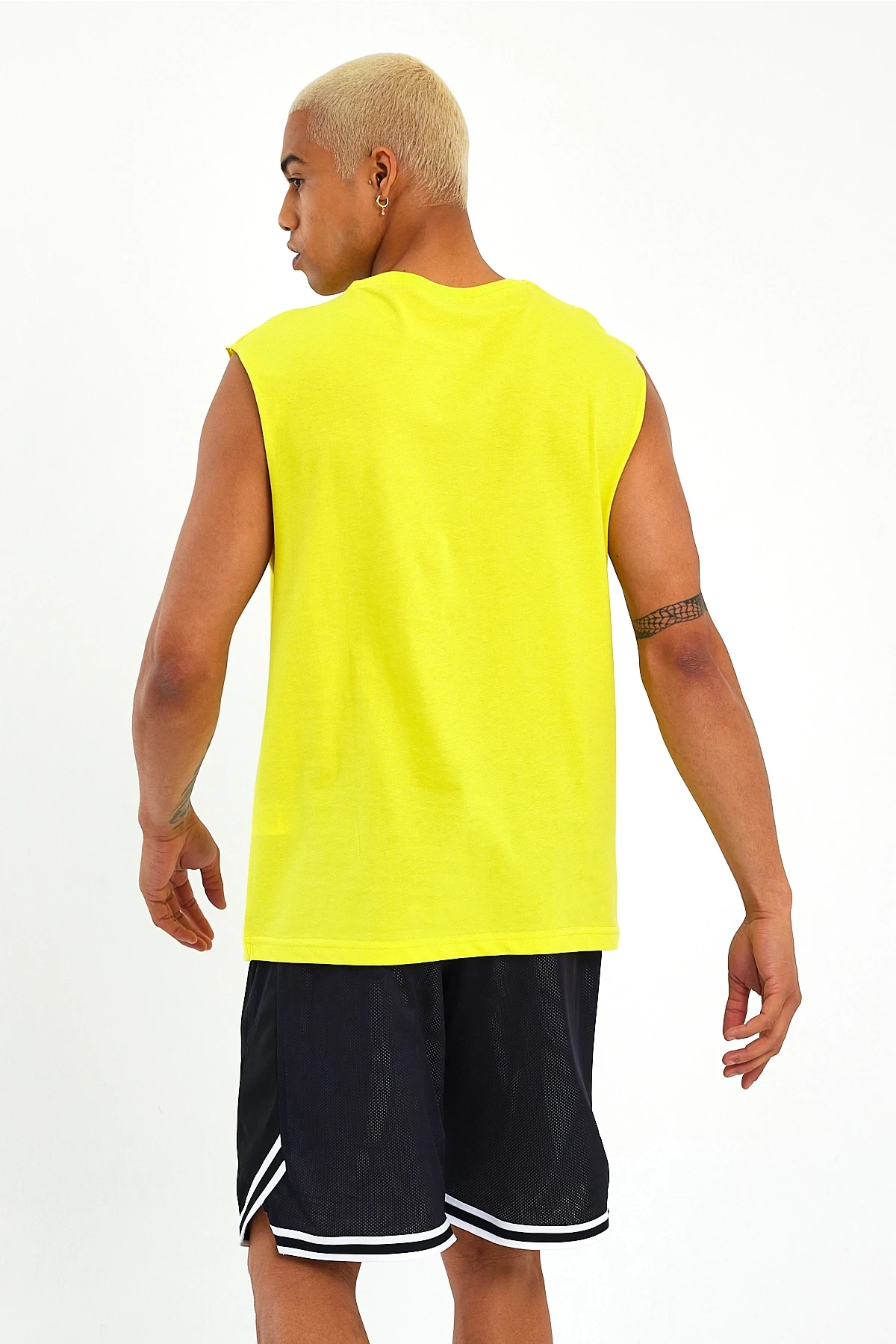 Süperlife Erkek Bisiklet Yaka Regular Fit Brooklyn Baskılı  Tişört SPR22TS122