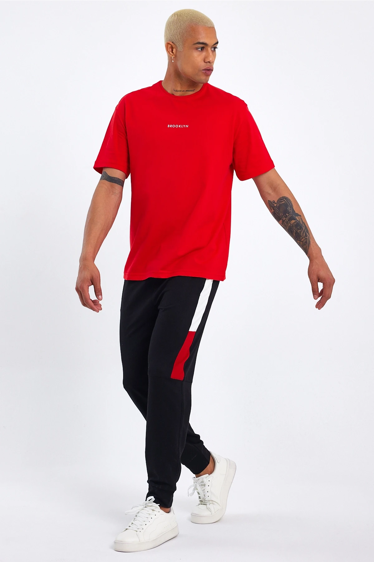Süperlife Erkek Garnili Regular Fit İnce Eşofman Altı SPR23EA351