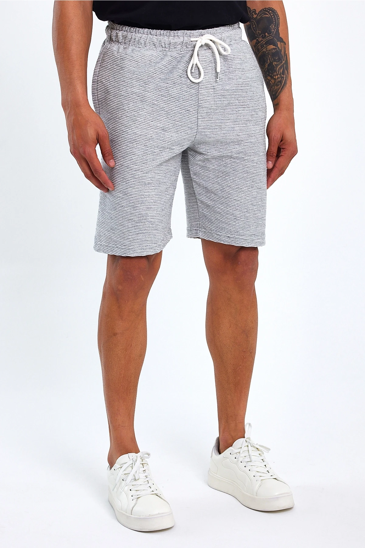 Süperlife Erkek Regular Fit Ottoman Kumaş Şort SPR23SR320