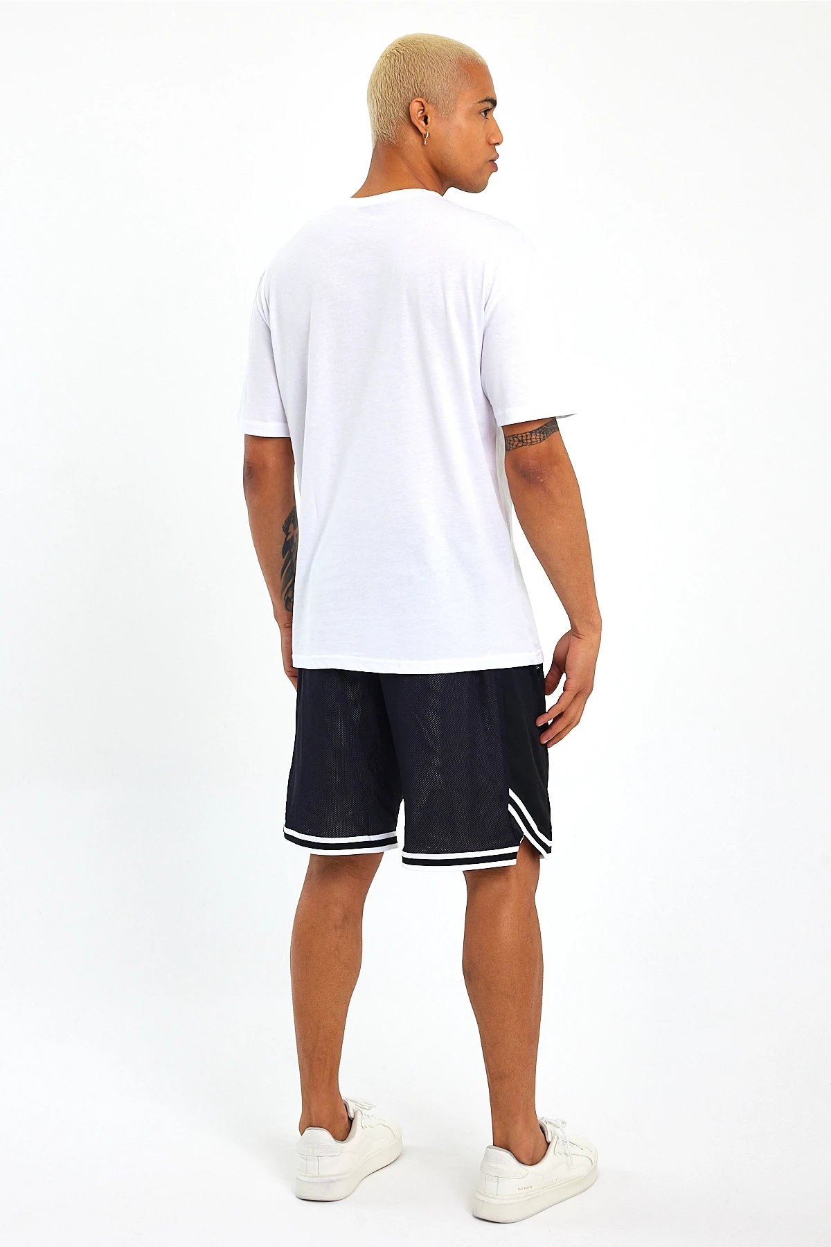 Süperlife Erkek Bisiklet Yaka Regular Fit NYC Baskılı Tişort SPR22TS114
