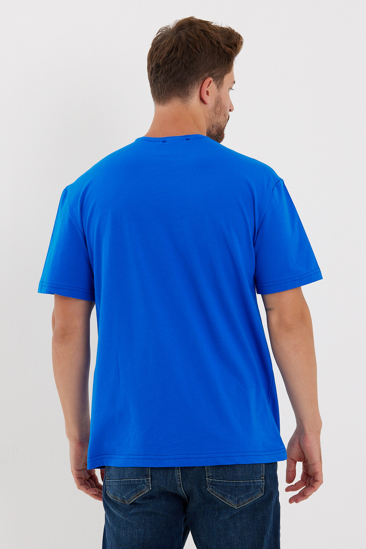 Süperlife Erkek Bisiklet Yaka Standart &Regular Fit SPR21Y27