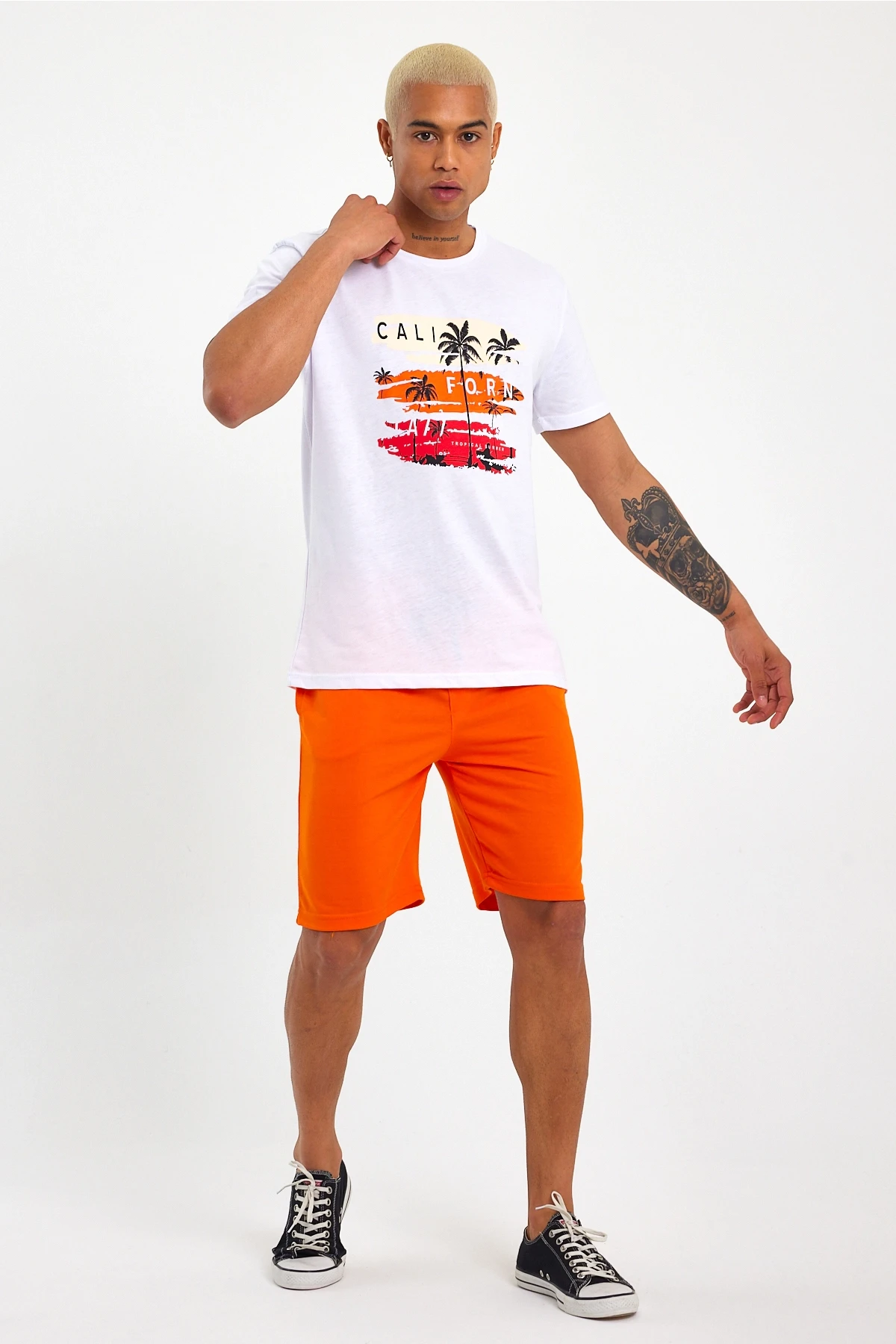 Süperlife Erkek Regular Fit Brooklyn Baskılı Şort SPR 208 