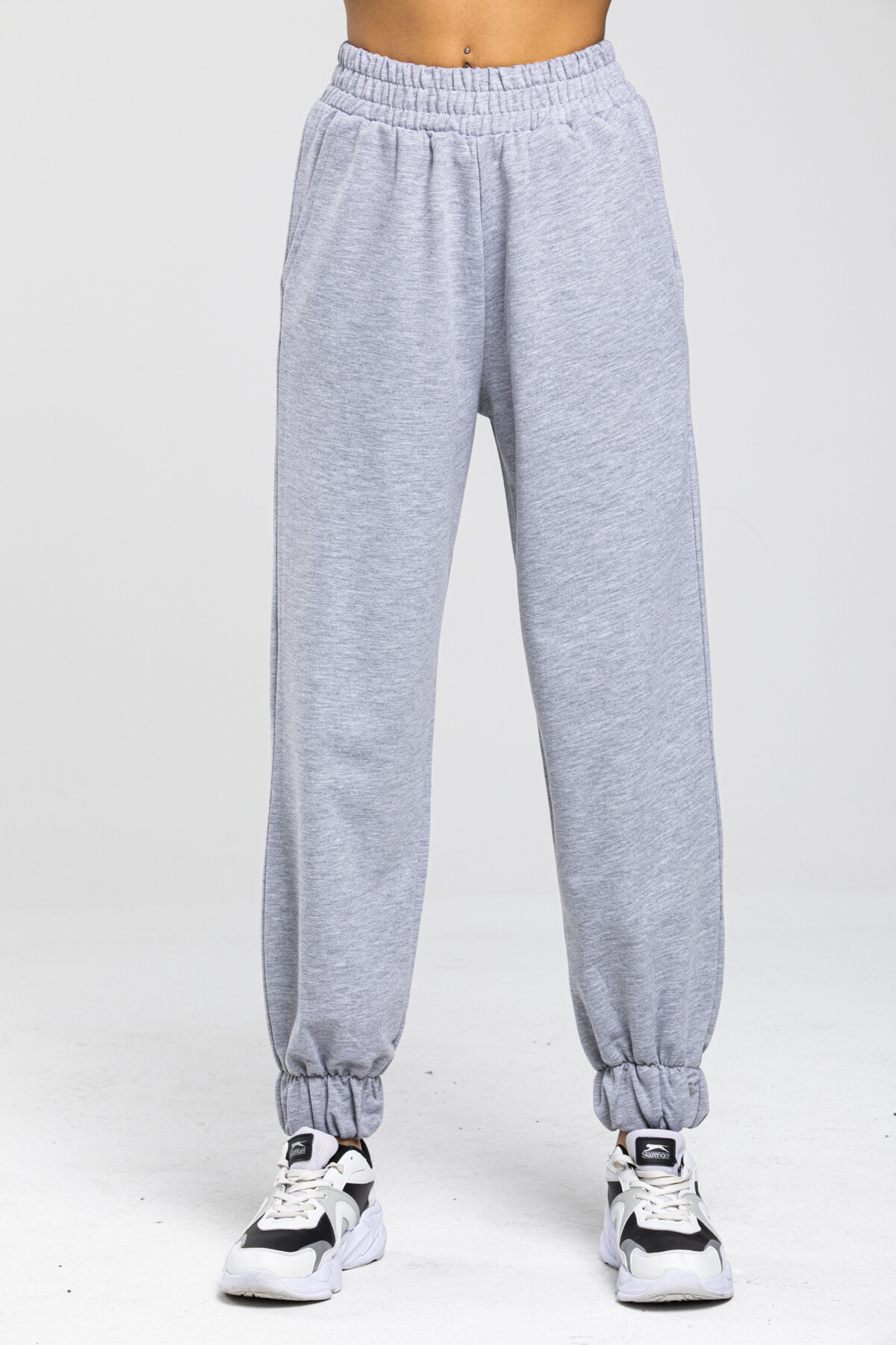 Kadın Regular Fit Eşofman Altı Basıc Jogger spr 20B05