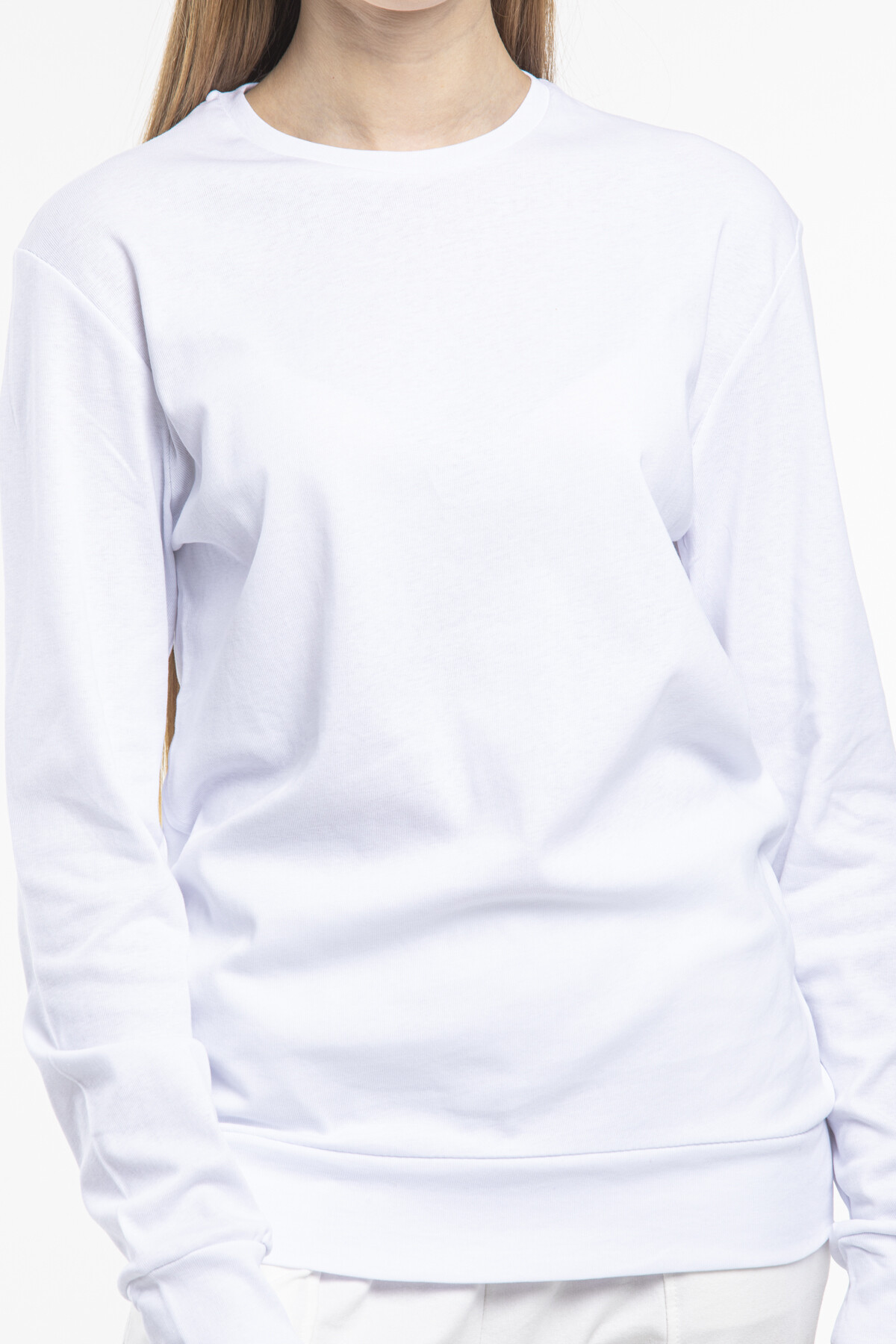 Süperlife Kadın Bisiklet Yaka Regular Fit Sweatshirt spr21k17