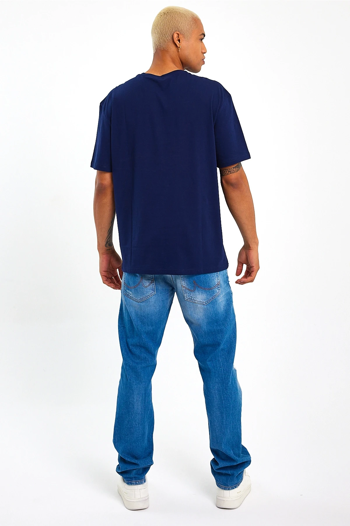 Süperlife Erkek Bisiklet Yaka  Standart &Regular Fit Tişort SPR21Y30