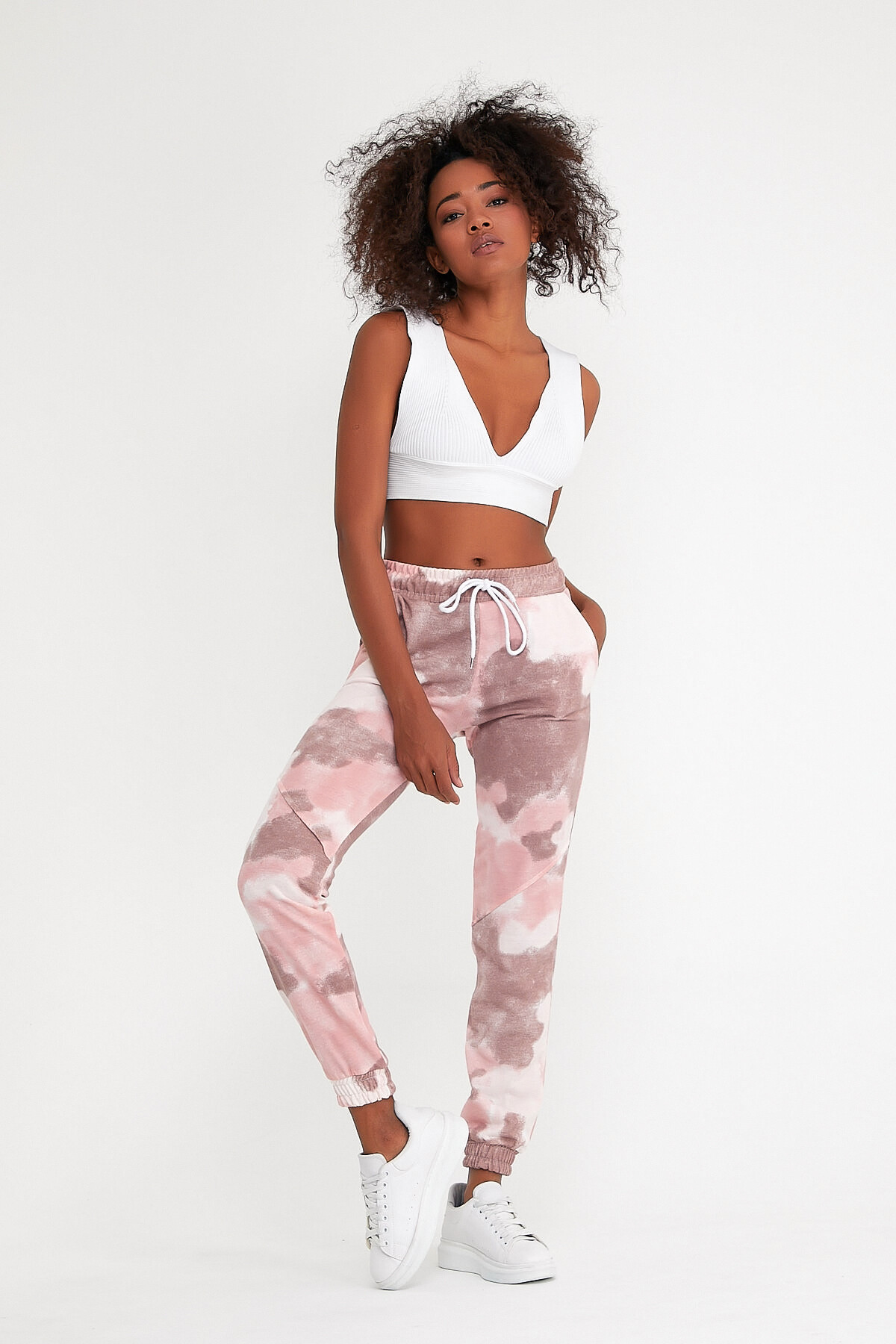 Süperlife Kadın Regular Fit İnce Eşofman Altı SPR22BE158 