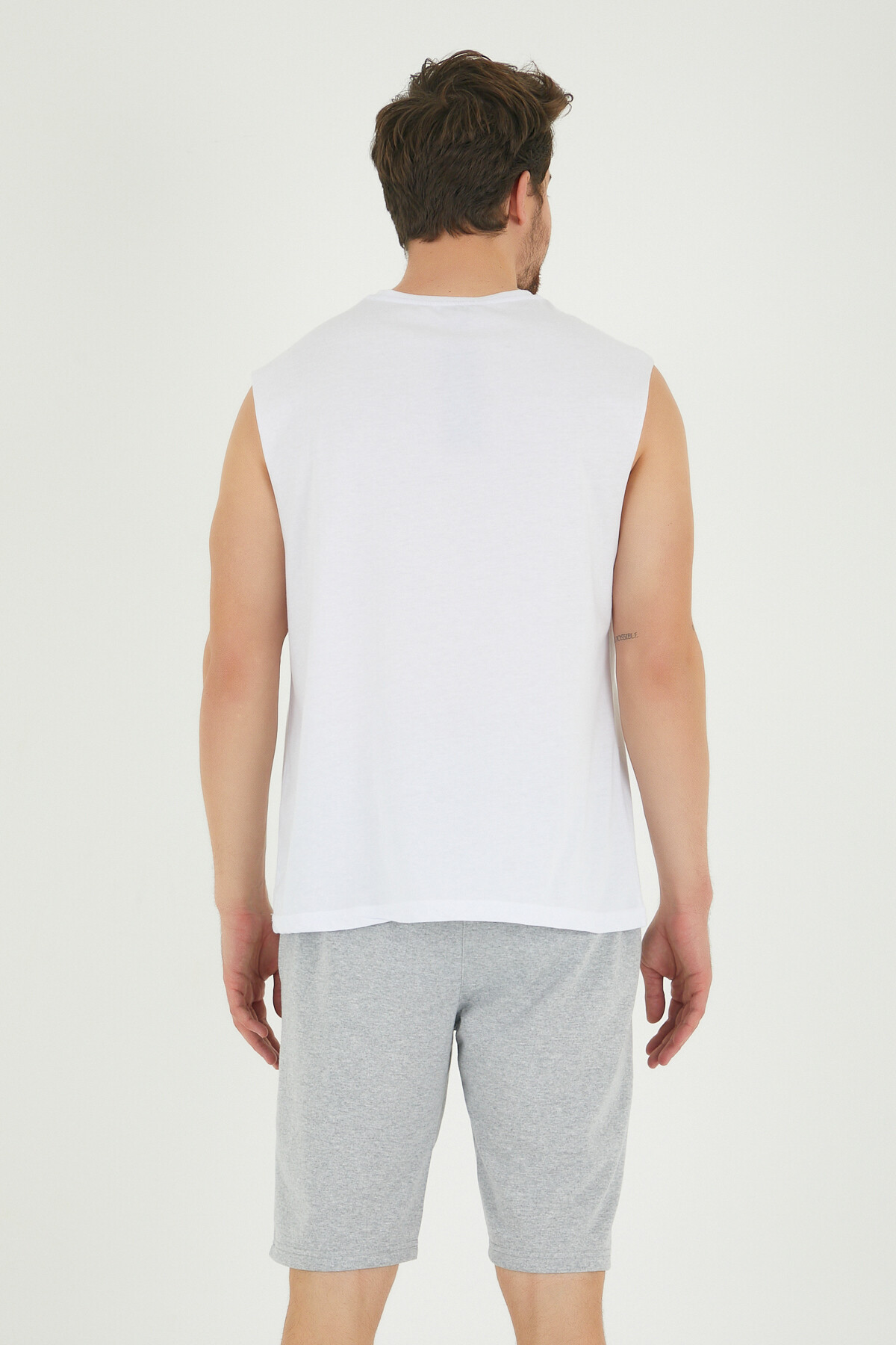 Süperlife Erkek Bisiklet Yaka Regular Fit Brooklyn Baskılı Tişört SPR22TS115