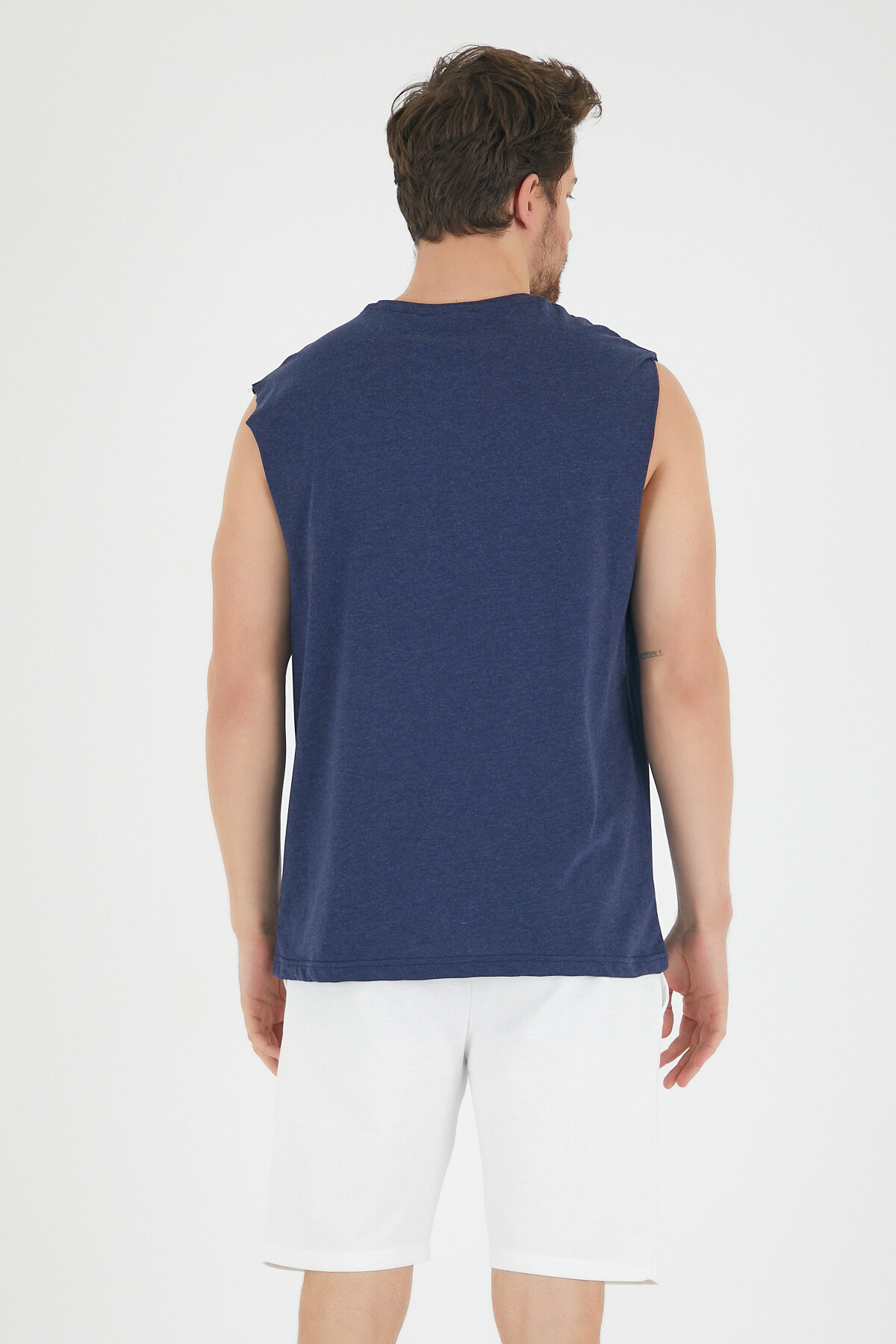 Süperlife Erkek Bisiklet Yaka Regular Fit Brooklyn Baskılı  Tişört SPR22TS122