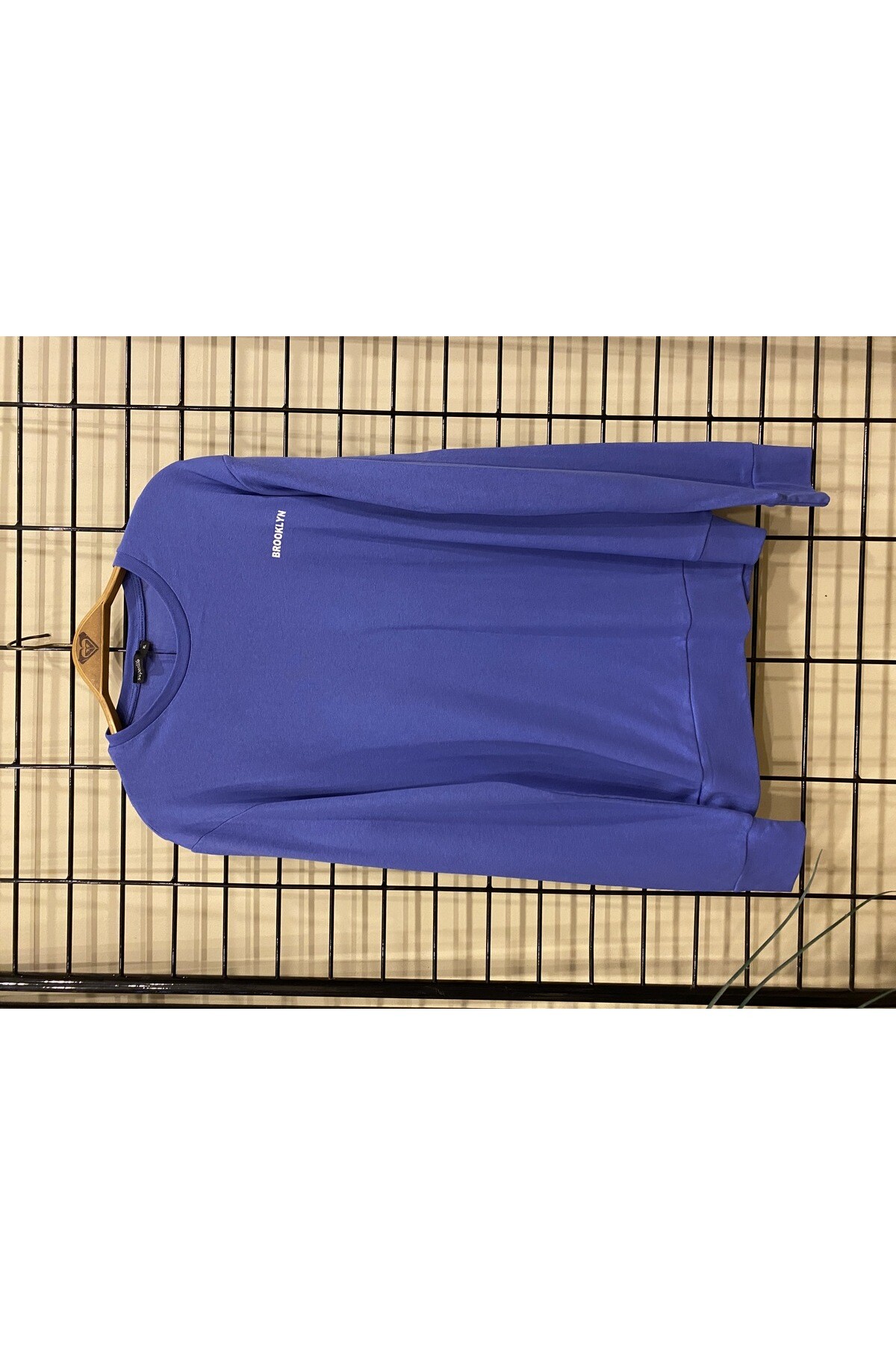 Süperlife Bisiklet Yaka Uzun Kollu Dar Kalıp İnce  Erkek Sweatshirt SPR2019K18
