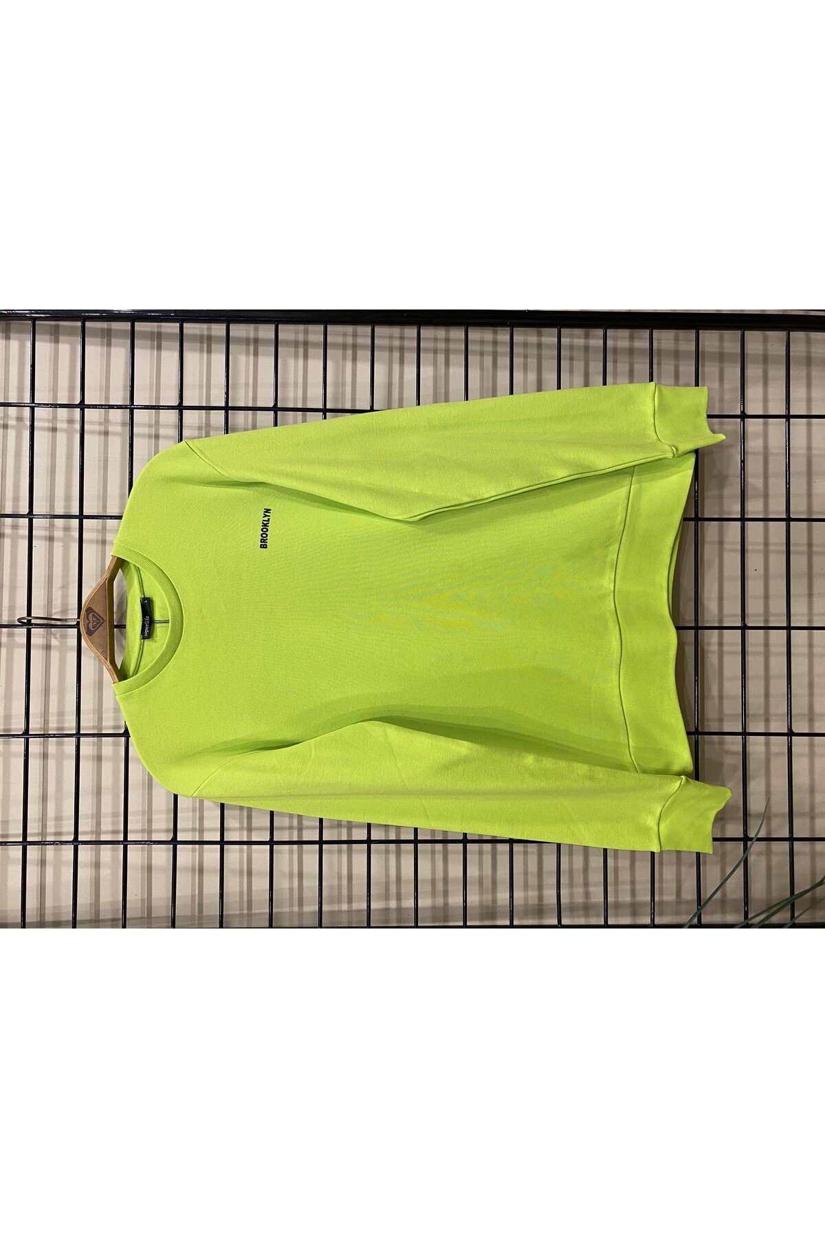 Süperlife Bisiklet Yaka Uzun Kollu Dar Kalıp İnce  Erkek Sweatshirt SPR2019K18