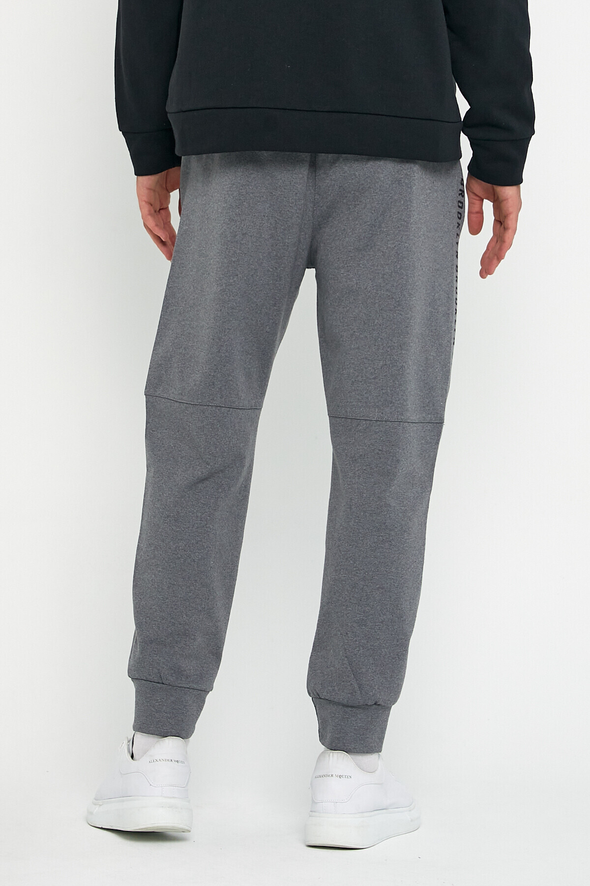 Erkek Slim Fit Brooklyn Baskılı Eşofman Altı SPR22EA152  