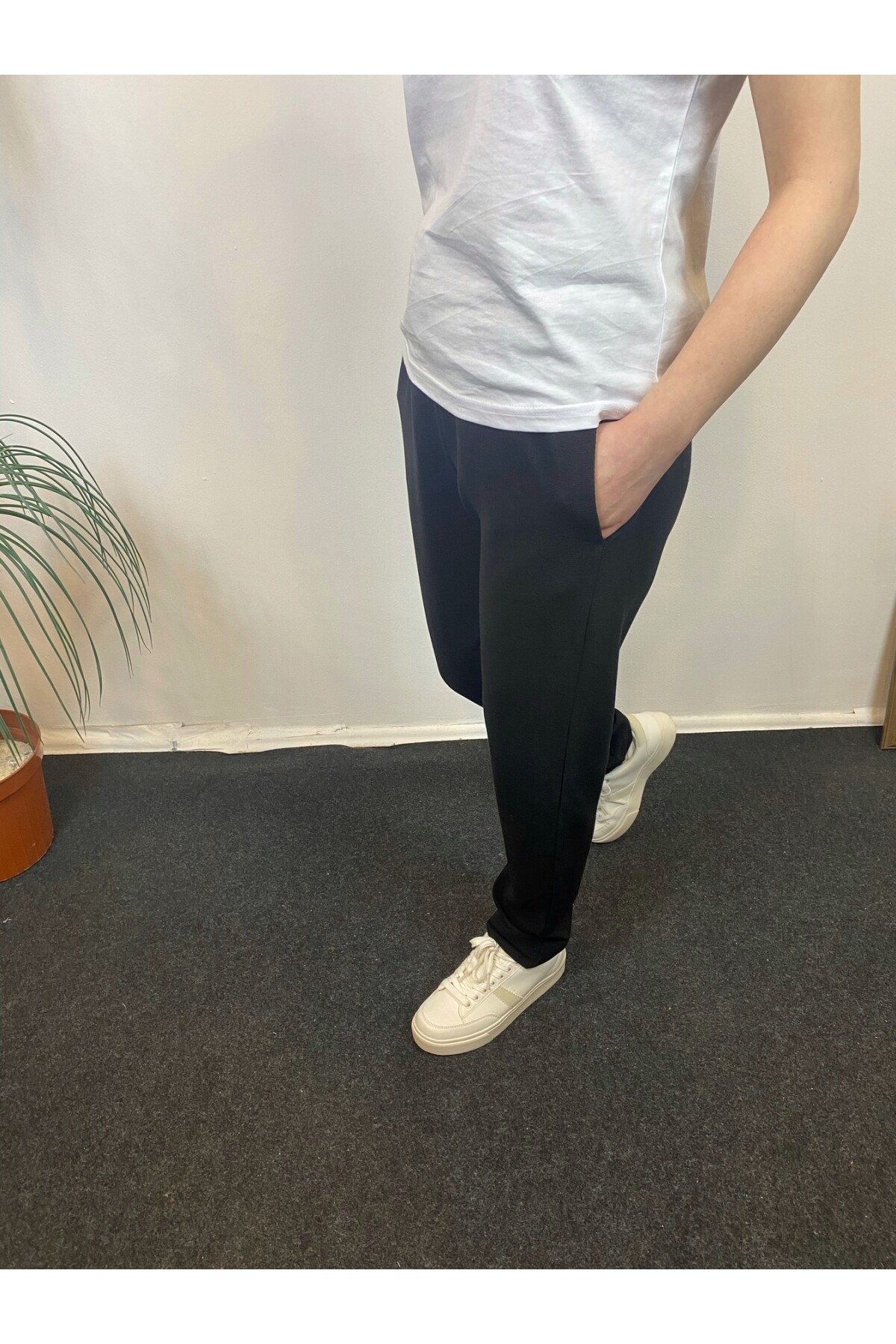 Kadın Regular Fit İnce  Eşofman Altı SPR24EAK83