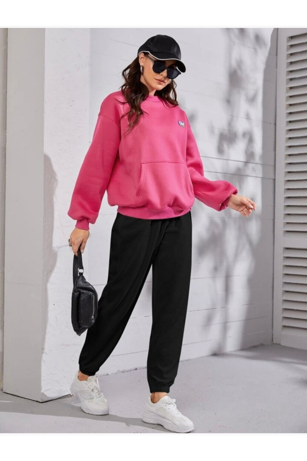 Unisex Beli ve Paça Lastikli İnce Eşofman Altı SPR24UEA82