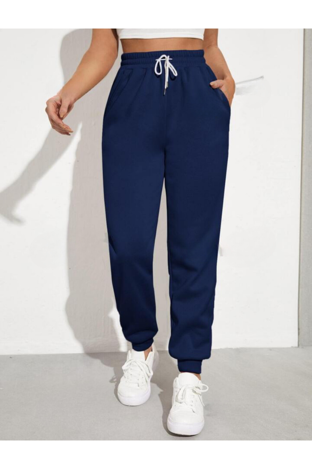 Kadın Regular Fit İnce Eşofman Altı SPR24EAK81