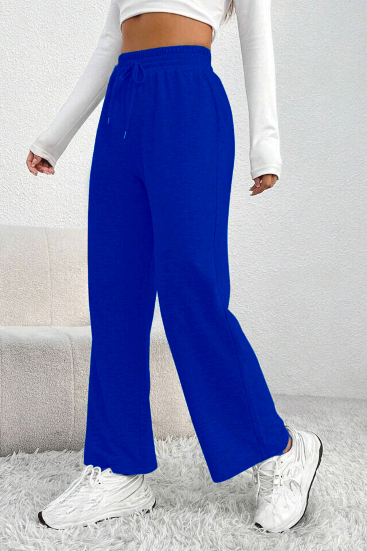 Unisex Regular Fit İnce Eşofman Altı SPR24UEA80