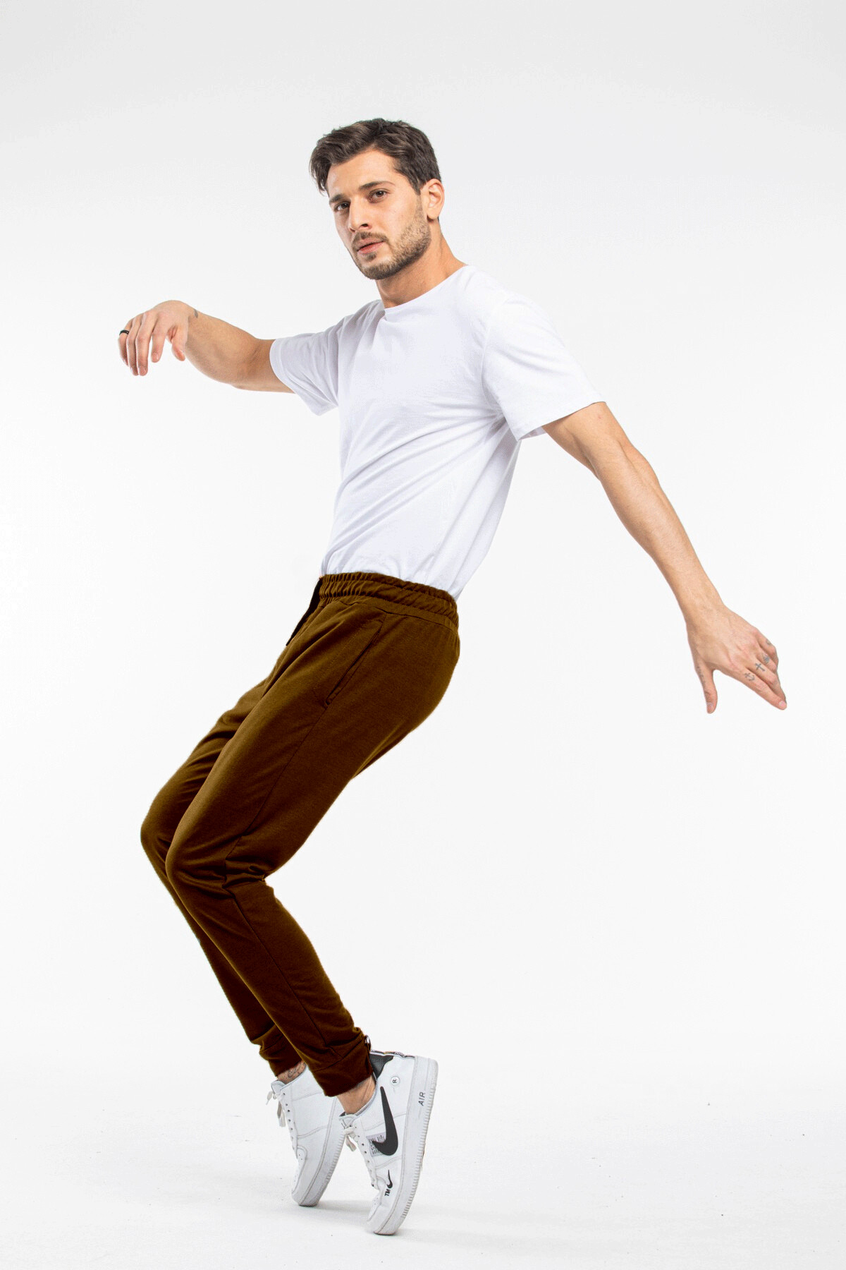Erkek Regular Fit İnce Eşofman Altı SPR24EA81