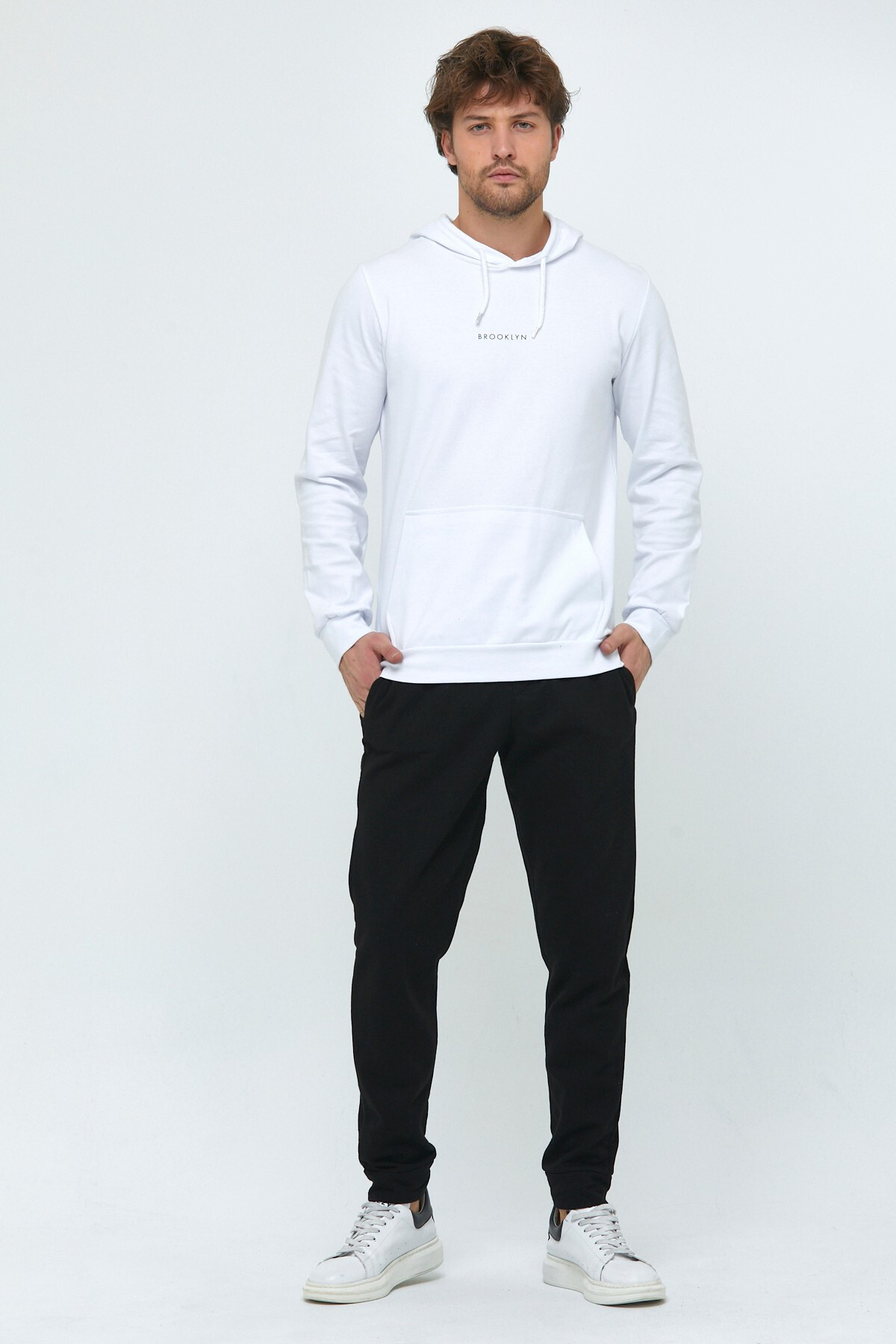 Erkek Regular Fit İnce Eşofman Altı SPR25EA81