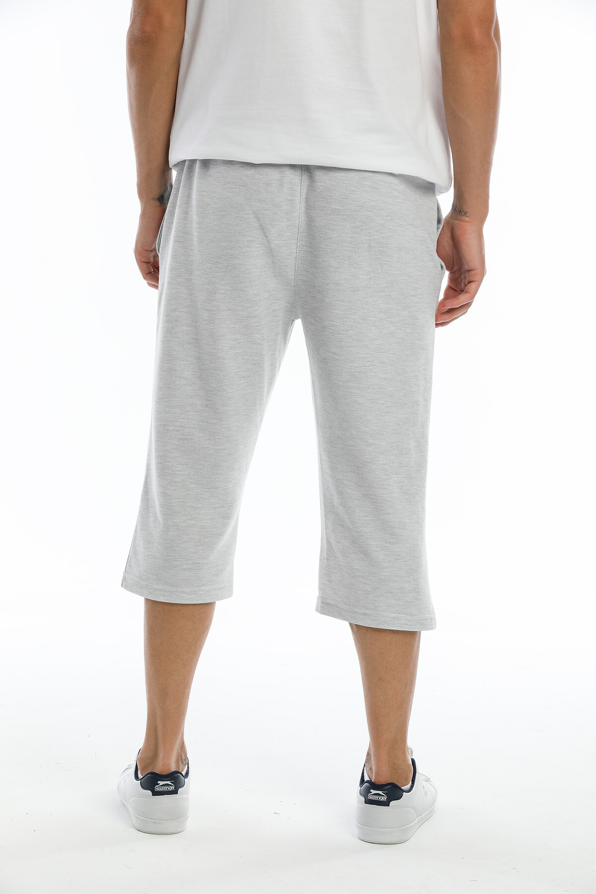 Erkek New York Baskılı Uzun Slim fit  Şort SPR25SR081