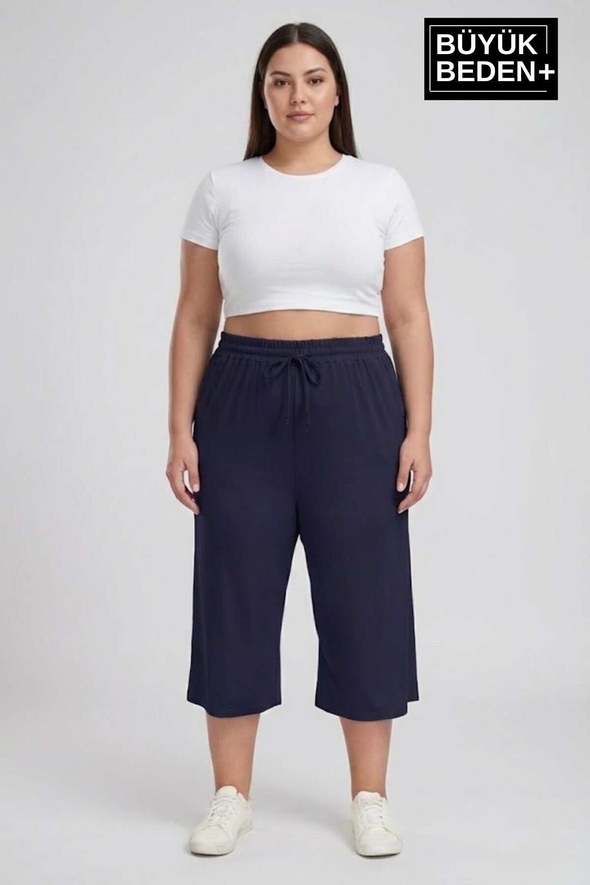 Kadın Büyük Beden 3’lü Kapri Şort Seti 3XL-6XL SPR26BSRK591+3
