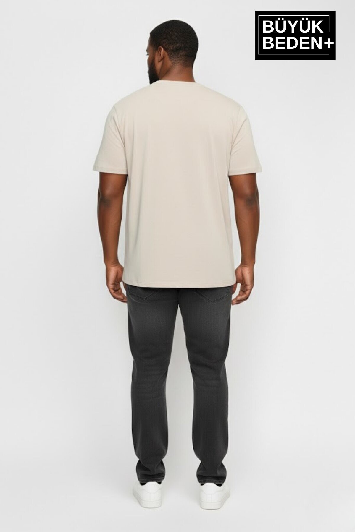 Erkek Büyük Beden Willamsburg Brooklyn Baskılı 3xl-6xl Bisiklet Yaka Tshırt SPR26BTS510-16