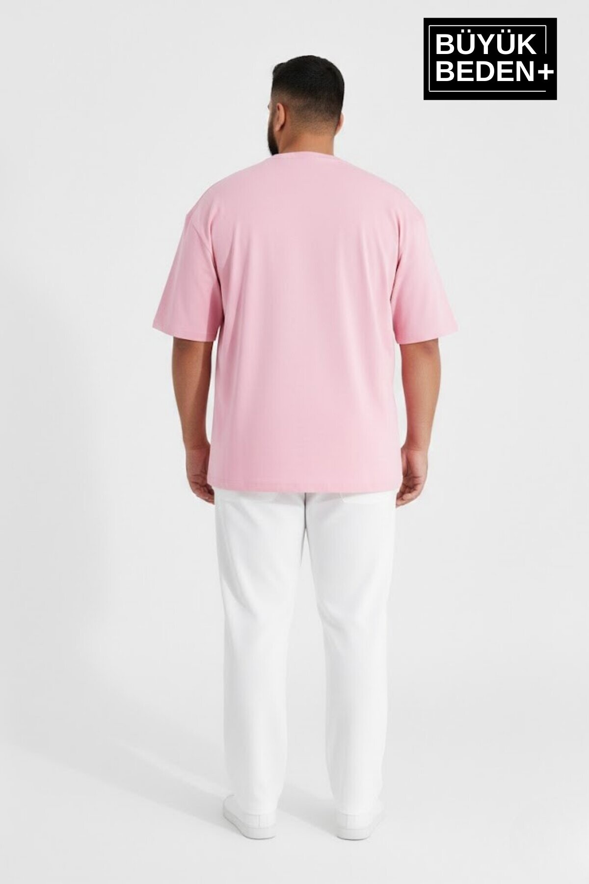 Erkek Büyük Beden Willamsburg Brooklyn Baskılı 3xl-6xl Bisiklet Yaka Tshırt SPR26BTS510-16