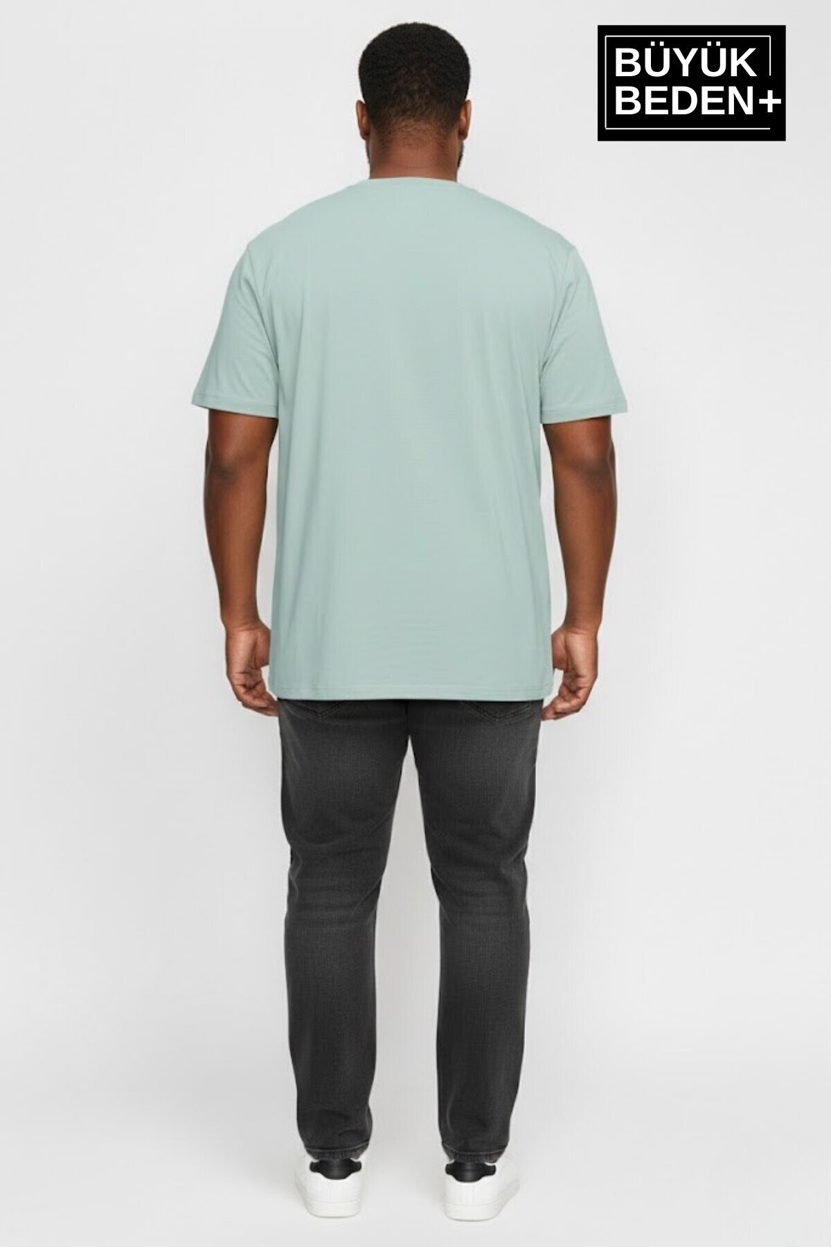 Erkek Büyük Beden Willamsburg Brooklyn Baskılı 3xl-6xl Bisiklet Yaka Tshırt SPR26BTS510-16