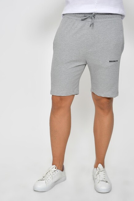 Süperlife Erkek Slim Fit Air Brooklyn Basklı Şort SPR 2020Y09