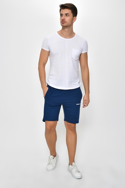 Süperlife Erkek Slim Fit Air Brooklyn Basklı Şort SPR 2020Y09