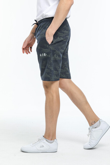 Süperlife Erkek  Dar Kalıp Air Baskılı Şort SPR21Y52