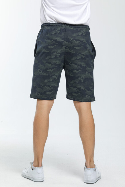 Süperlife Erkek  Dar Kalıp Air Baskılı Şort SPR21Y52