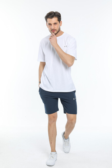 Süperlife Erkek  Dar Kalıp Air Baskılı Şort SPR21Y52