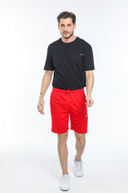 Süperlife Erkek  Dar Kalıp Air Baskılı Şort SPR21Y52