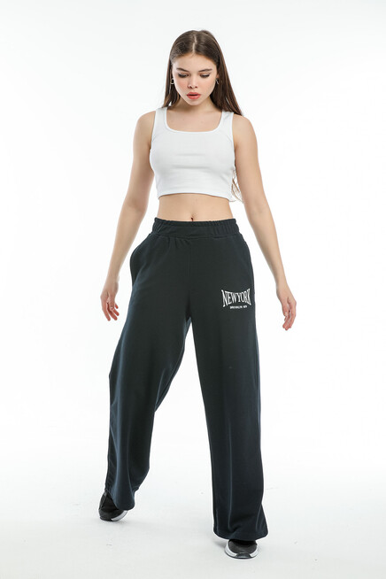 Süperlife Kadın Bol Paça Eşofman Altı SPR21Y60